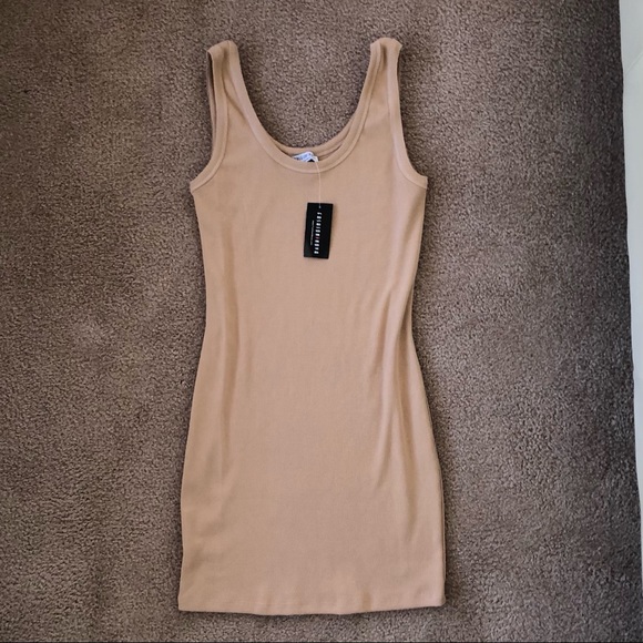 NWT Tan Fashion Nova Dress - Picture 3 of 3